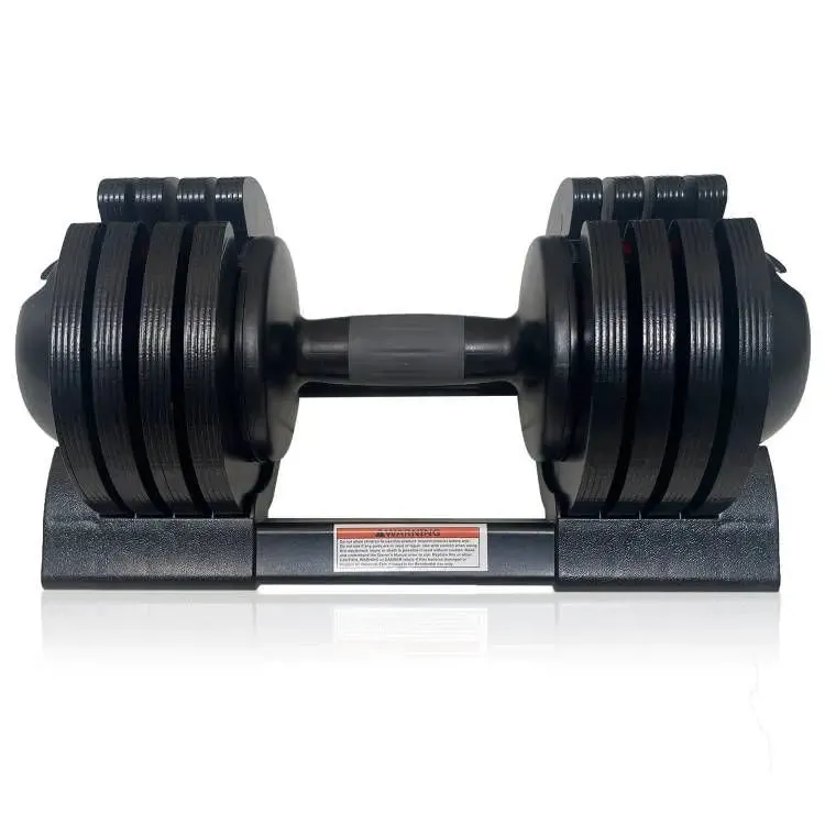 22LBS ADJUSTABLE DUMBBELL STEEL PLASTIC