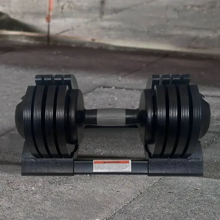 22LBS ADJUSTABLE DUMBBELL STEEL PLASTIC