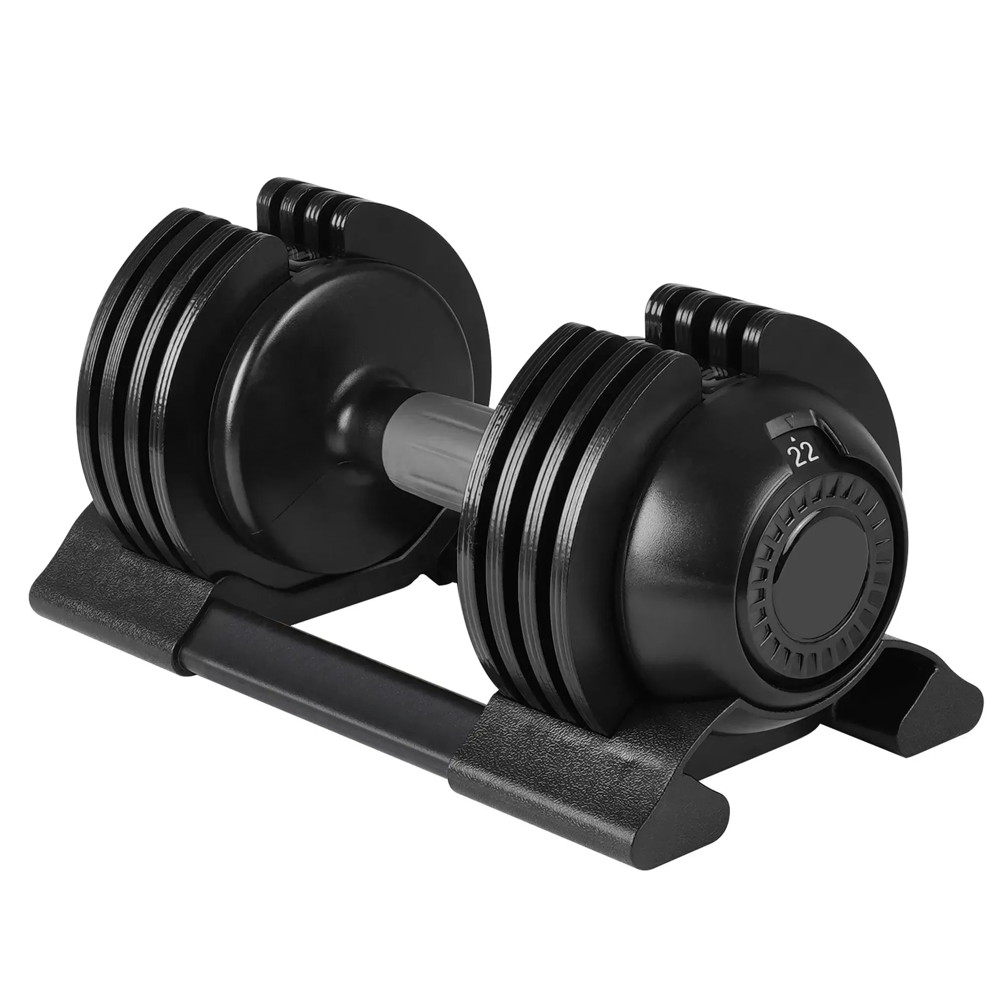 22LBS ADJUSTABLE DUMBBELL STEEL PLASTIC