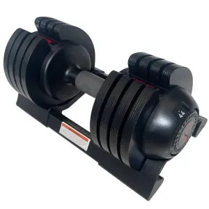 22LBS ADJUSTABLE DUMBBELL STEEL PLASTIC
