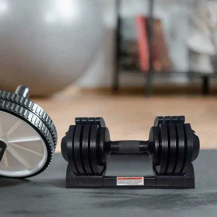 22LBS ADJUSTABLE DUMBBELL STEEL PLASTIC
