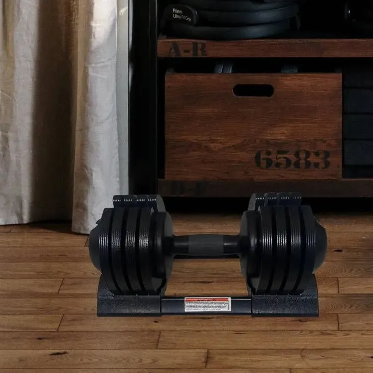 22LBS ADJUSTABLE DUMBBELL STEEL PLASTIC