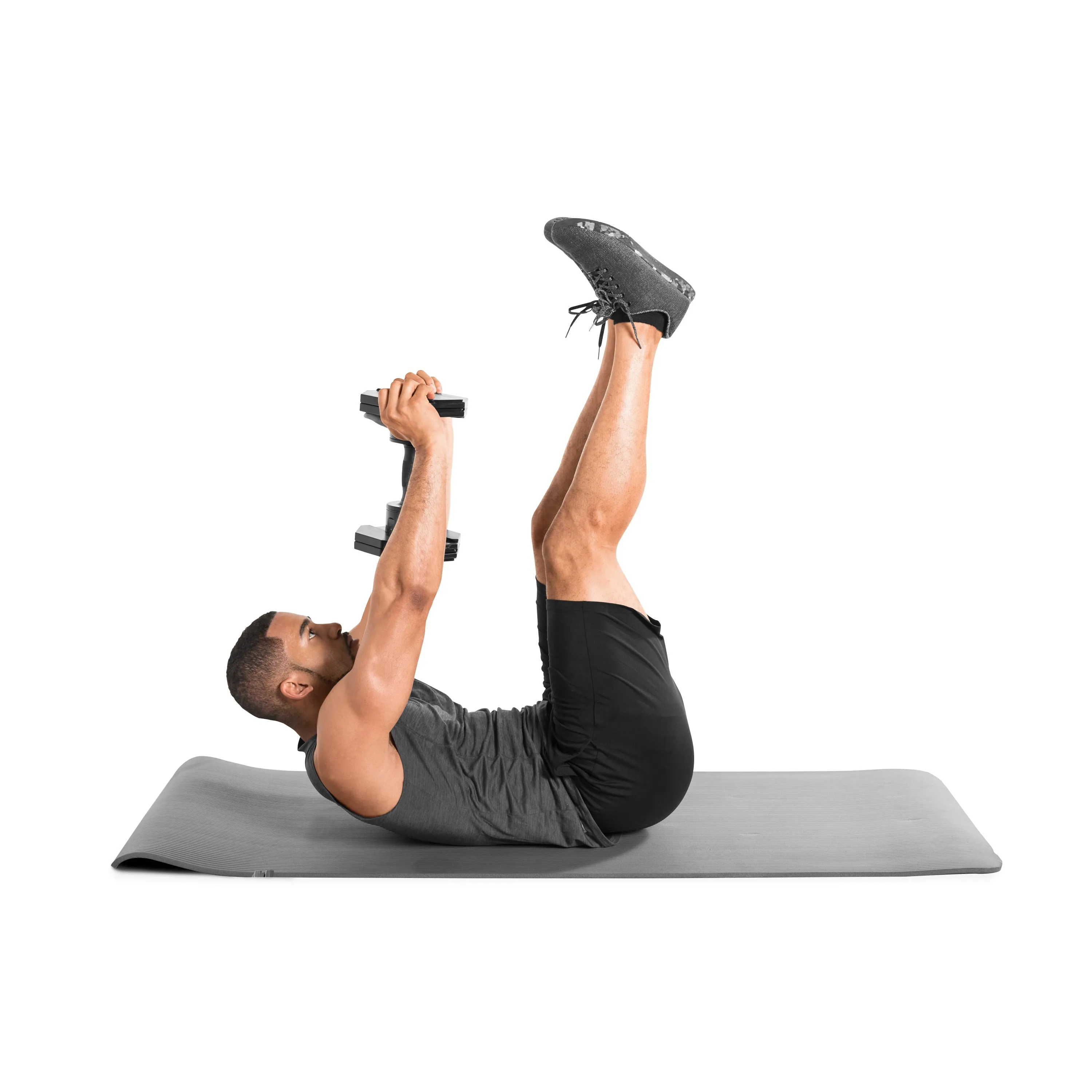 Adjustable Dumbbell, Quick Select 5-50 Pounds, Single