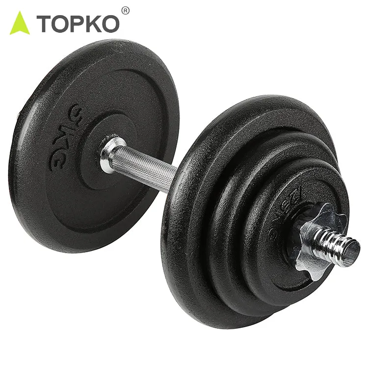 Adjustable Dumbbells, Dumbbell Barbell 2 in 1, Solid and Configurable with Rubber Protective Cover