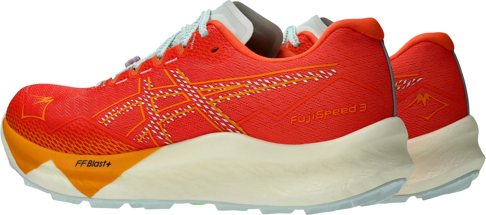 Asics FujiSpeed 3 Mens Trail Running Shoes - Red