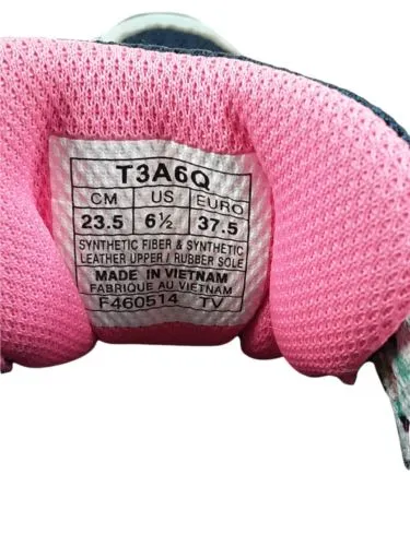 Asics Gel-Frantic 7 Blue Pink Running Shoes Women's (Size: 6.5) T3A6Q