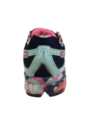 Asics Gel-Frantic 7 Blue Pink Running Shoes Women's (Size: 6.5) T3A6Q