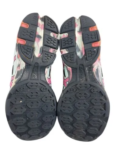 Asics Gel-Frantic 7 Blue Pink Running Shoes Women's (Size: 6.5) T3A6Q