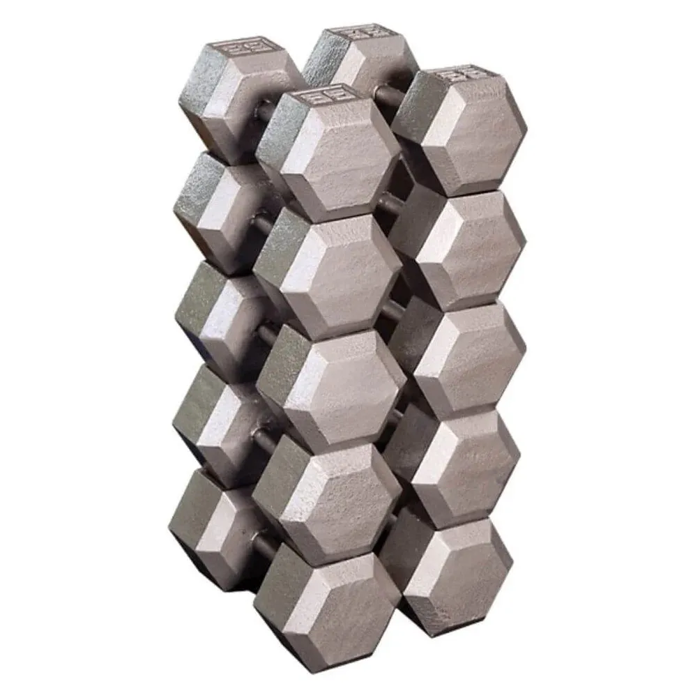 Body-Solid SDS Cast Iron Hex Dumbbell Sets