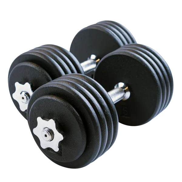 Body Solid Tools BSTADBPR Adjustable Dumbbell Set