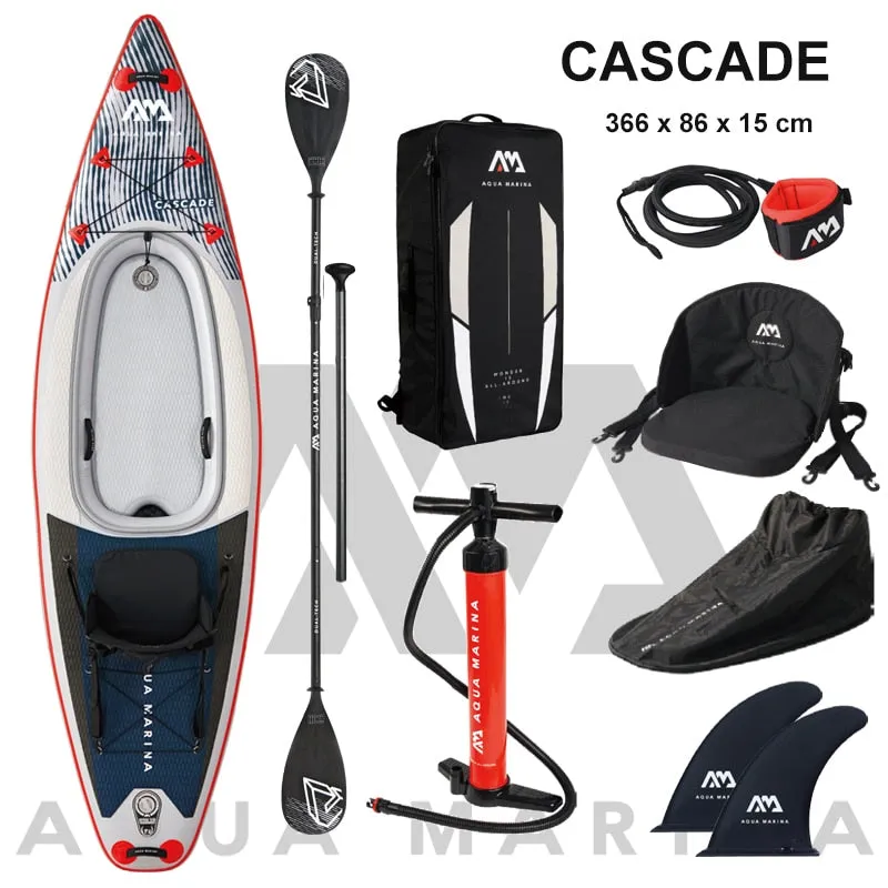 CASCADE Double Function Kayak/SUP inflatable With Accessories