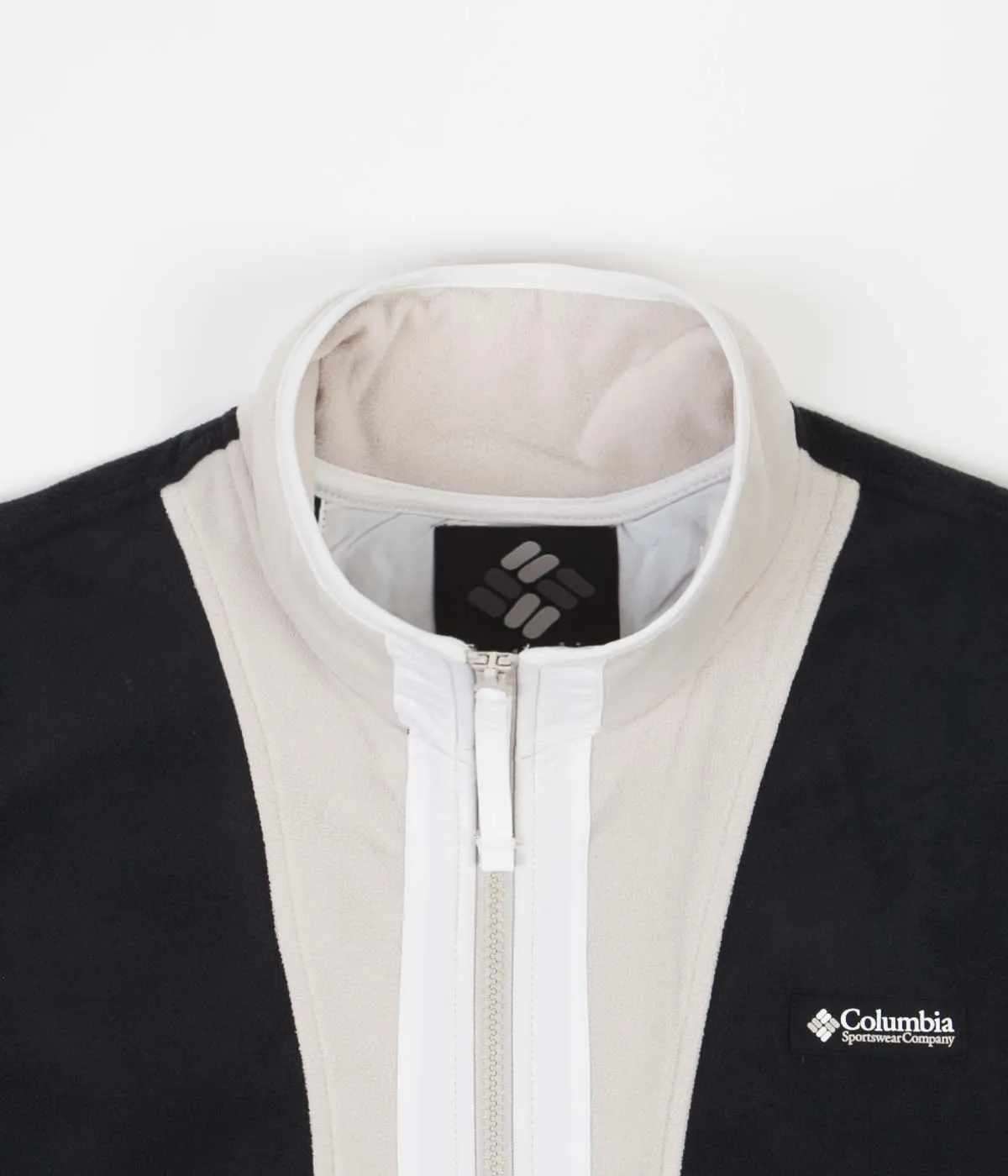 Columbia Back Bowl Lightweight Fleece - Black / Dark Stone / White