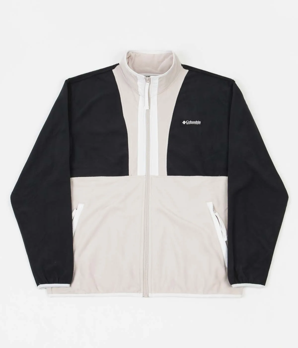 Columbia Back Bowl Lightweight Fleece - Black / Dark Stone / White