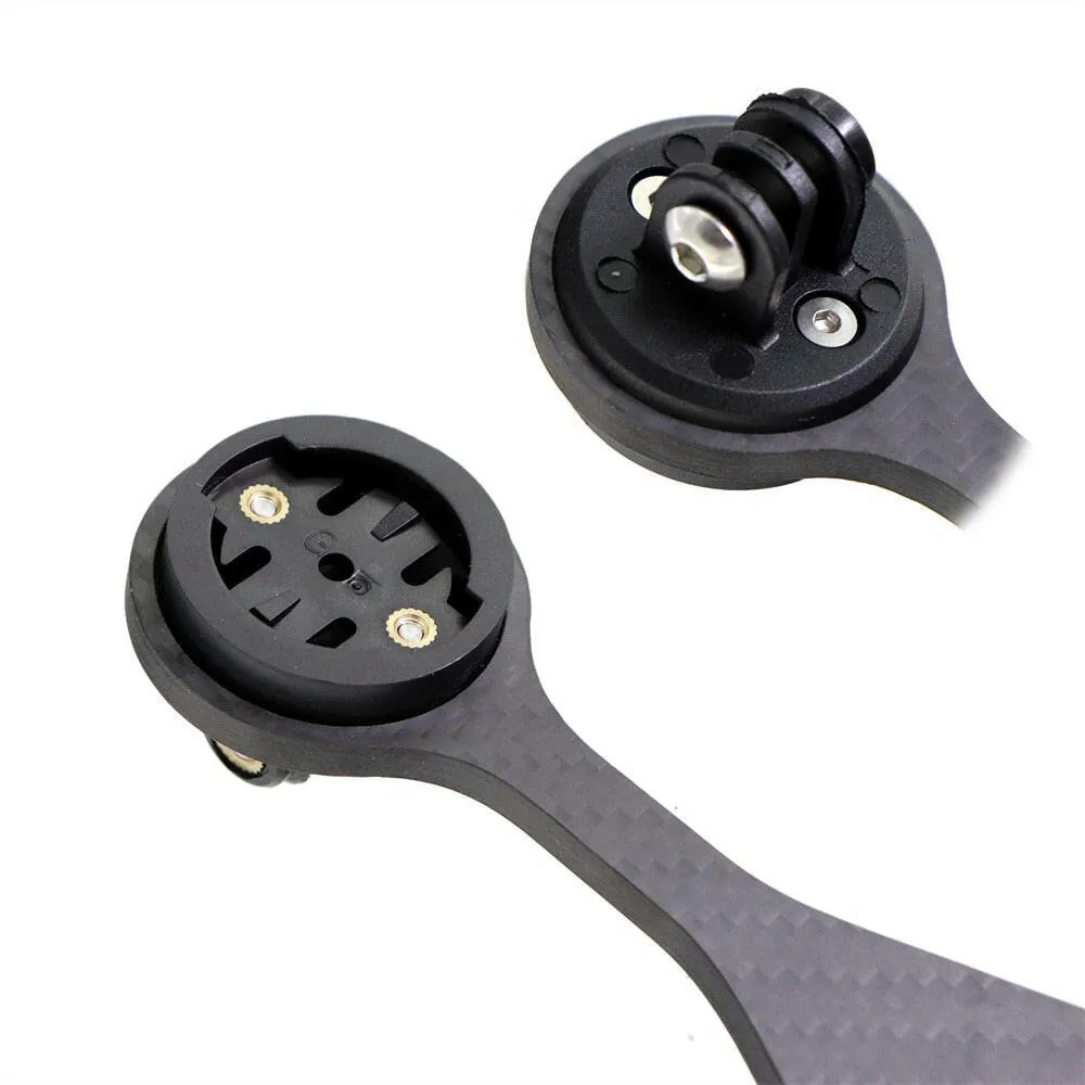 For f12 most handlebar bike carbon handlebar carbon computer Mount support for Garmin  GoPro Light Camera bicycle Mount Holder