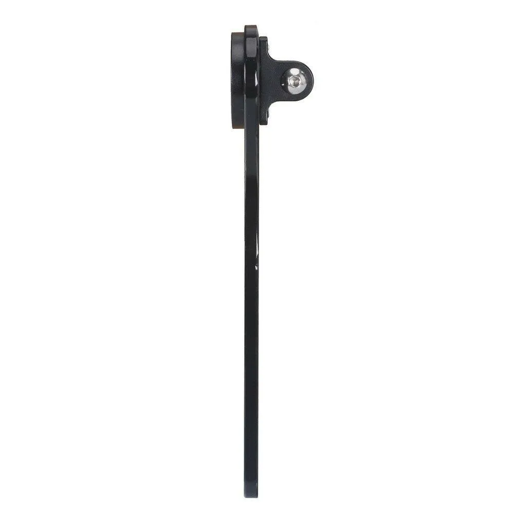 Full Carbon Fiber Cycling Road Bike Handlebar Stem Computer Mount Holder Bracket with Sports Camera Mount Flashlight Holder for Bryton for Garmin for Cateye