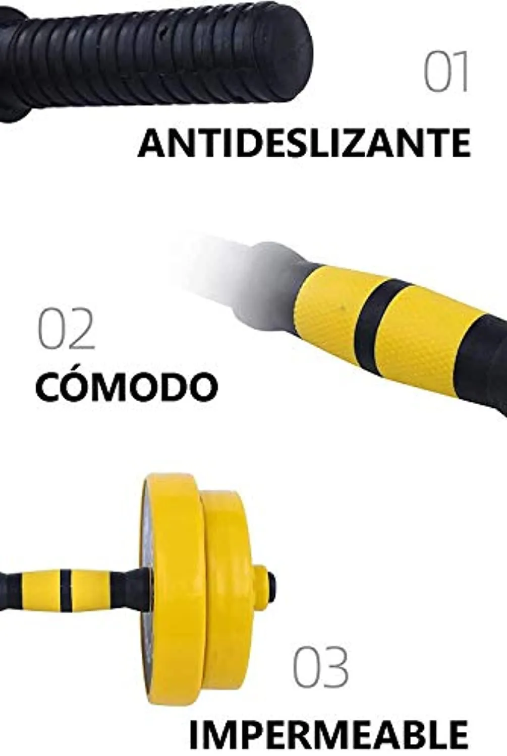 Fuxion 22LB Adjustable Dumbbell Barbell Pair | Free 2-in-1 Set, Non-Slip Neoprene, Purpose, Home, Gym, Office | | Hand Weights, 22 LB or 11 LB, 22 pounds Total / 11 Each