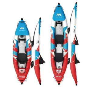 inflatable boat sport kayak STEAM canoe pvc dinghy raft pump seat drop-stitch floor laminated professional