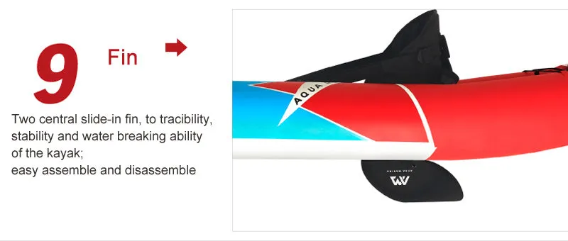 inflatable boat sport kayak STEAM canoe pvc dinghy raft pump seat drop-stitch floor laminated professional