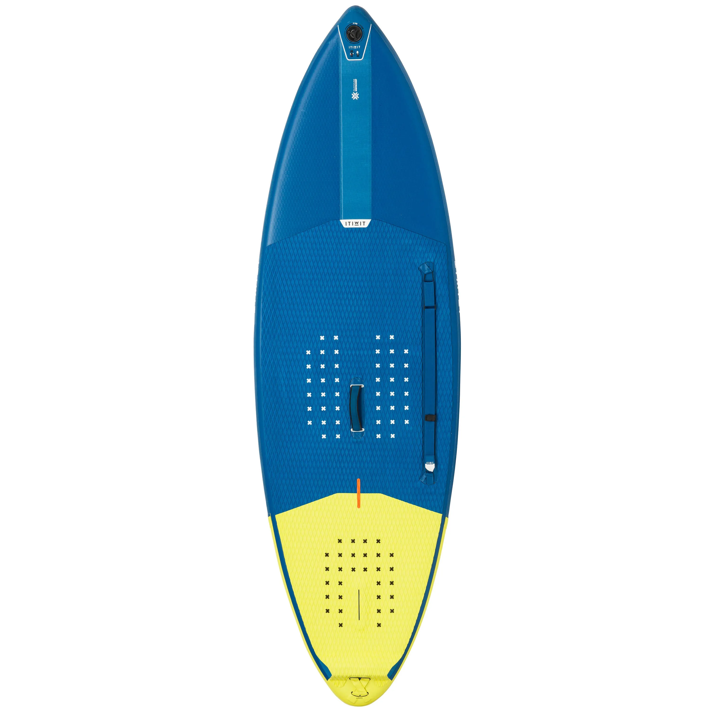 Itiwit Inflatable SUP Fin, Tool-Free, Not FCS Compatible, Black