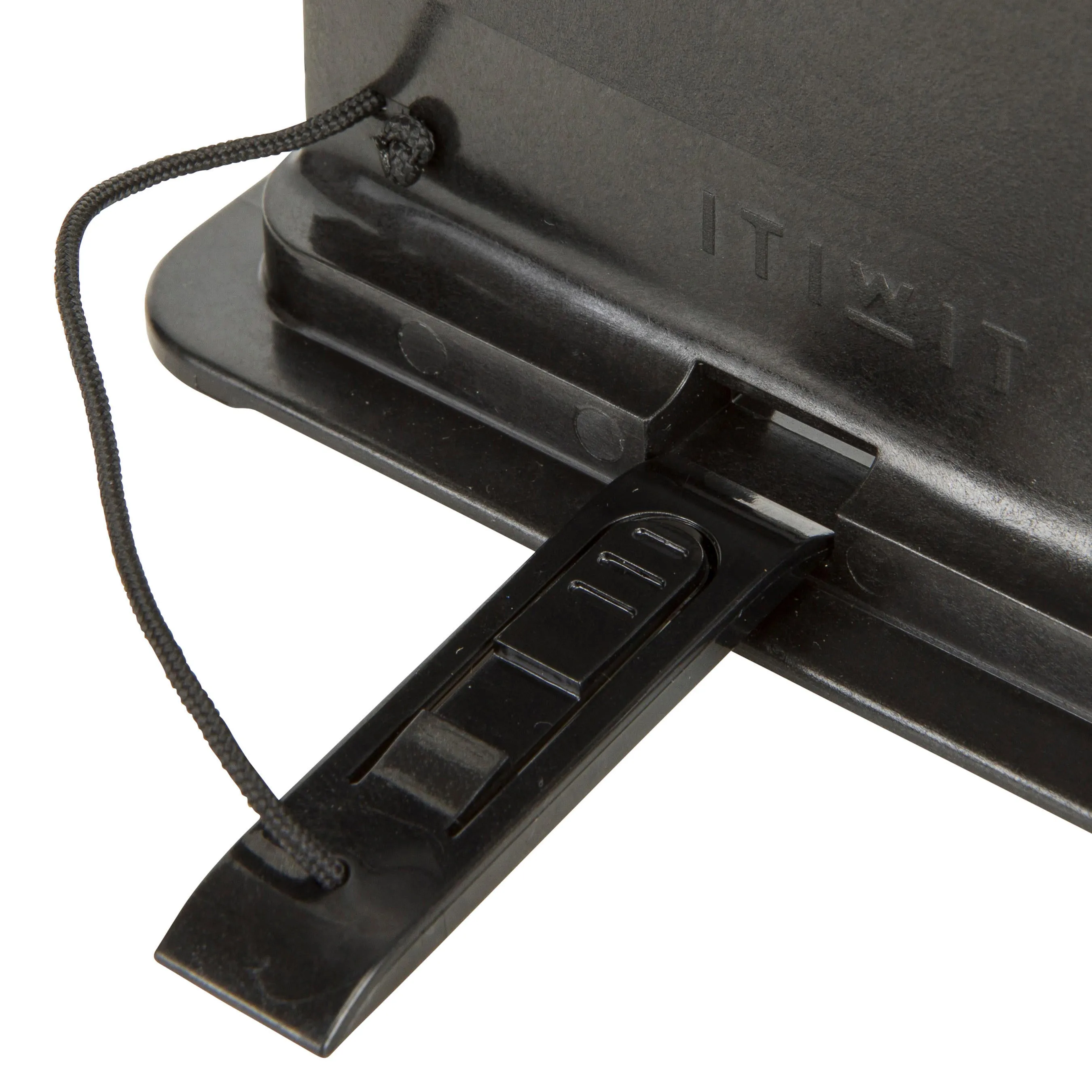 Itiwit Inflatable SUP Fin, Tool-Free, Not FCS Compatible, Black