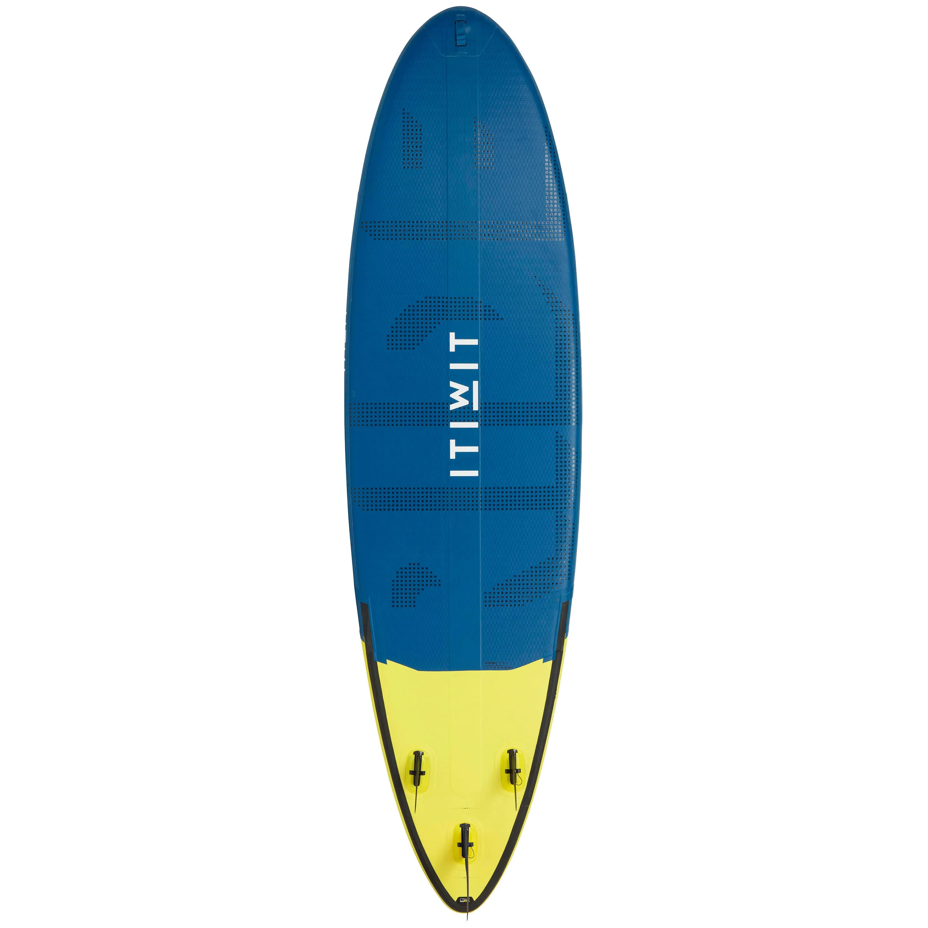 Itiwit Inflatable SUP Fin, Tool-Free, Not FCS Compatible, Black