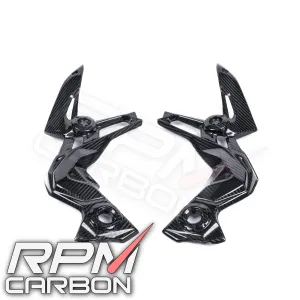 Kawasaki Z900 SE Carbon Fiber Frame Covers Protectors