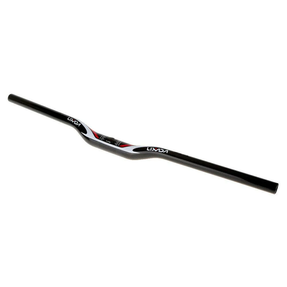 Lixada Full Carbon Fiber Cycling MTB Mountain Bike Riser Handlebar 31.8 * 660/680/700mm