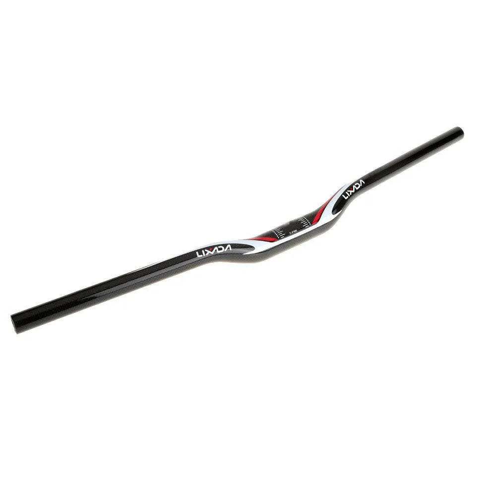 Lixada Full Carbon Fiber Cycling MTB Mountain Bike Riser Handlebar 31.8 * 660/680/700mm
