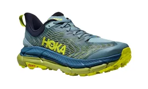Men's Mafate Speed 4 Trail - Stone Blue/Dark Citron