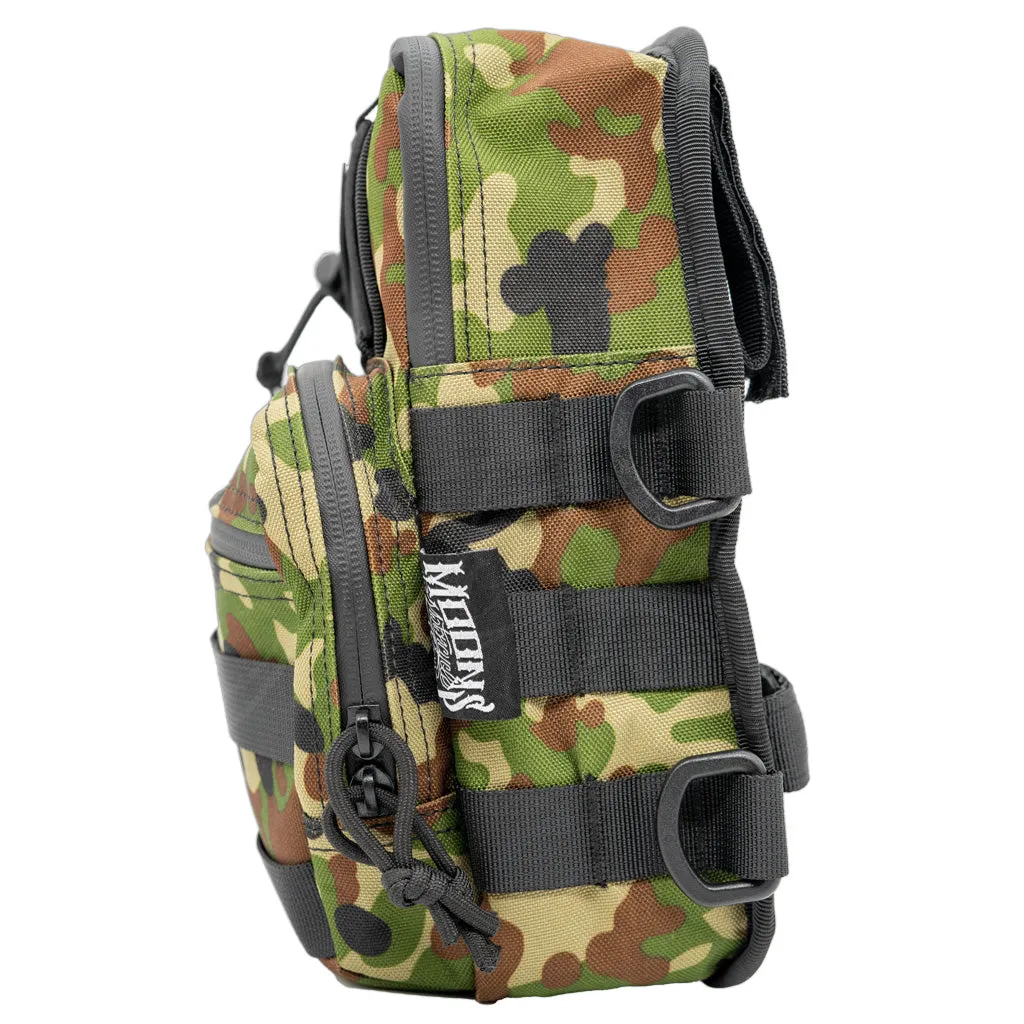 MOONSMC® BALKAN Molle HandleBar Bag - Woodland Camo