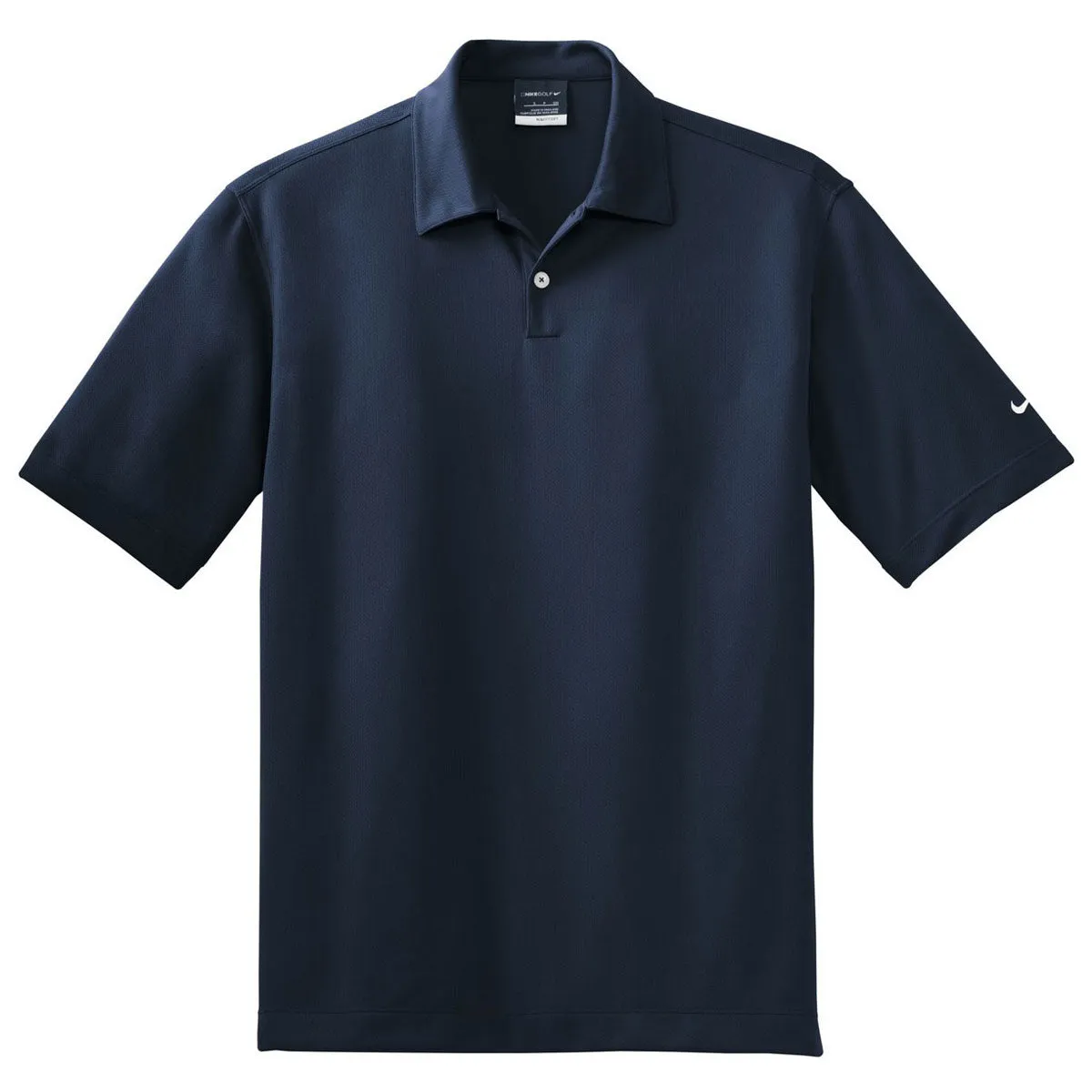 Nike Men's Midnight Navy Dri-FIT Pebble Texture Polo