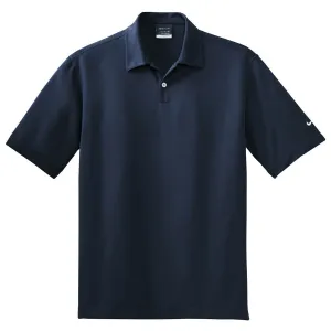 Nike Men's Midnight Navy Dri-FIT Pebble Texture Polo