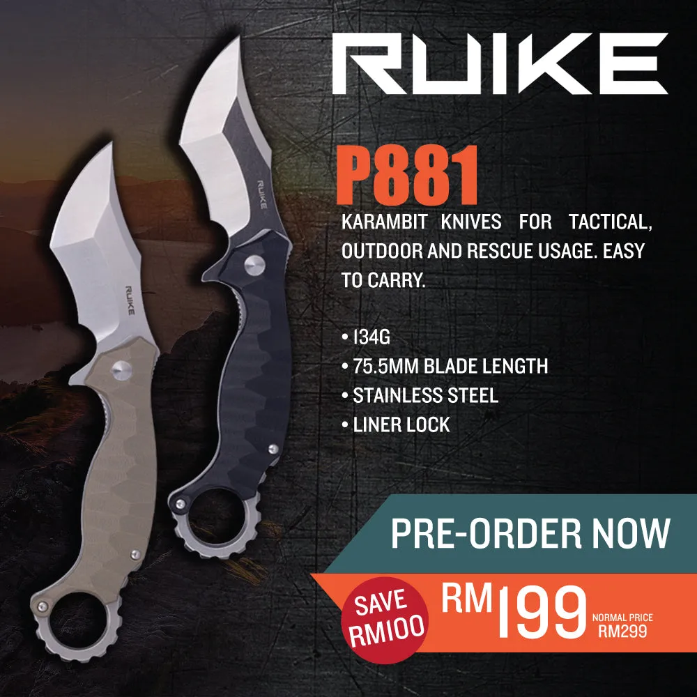 [PRE-ORDER]Ruike P881