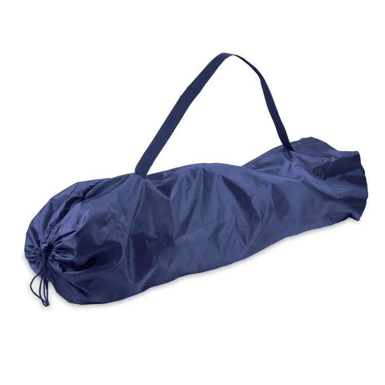 Reclining Camp Chair, Navy and Gray