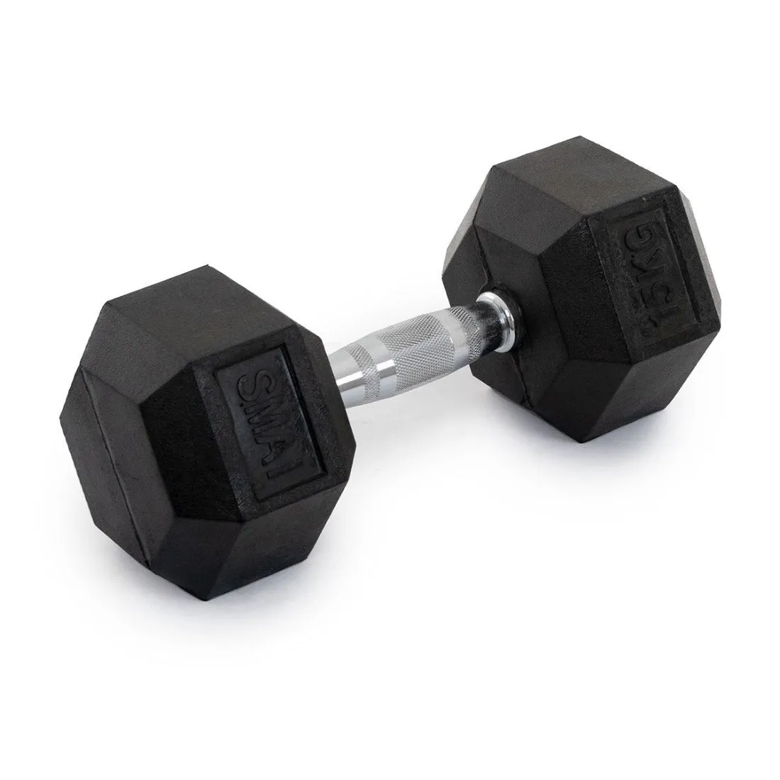 Rubber Hex Dumbbells Classic - Set 32.5kg-40kg Pairs