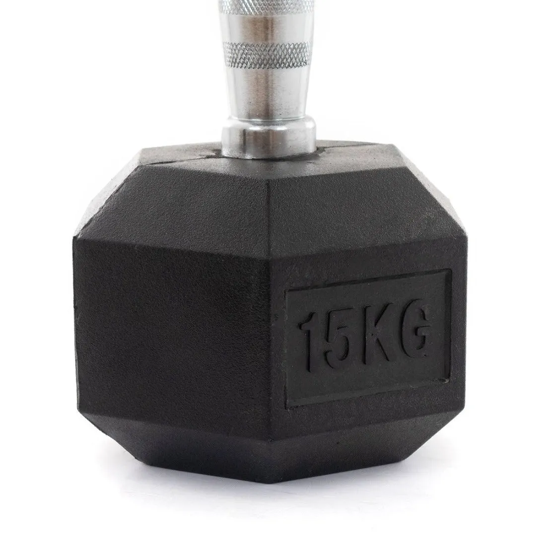 Rubber Hex Dumbbells Classic - Set 32.5kg-40kg Pairs