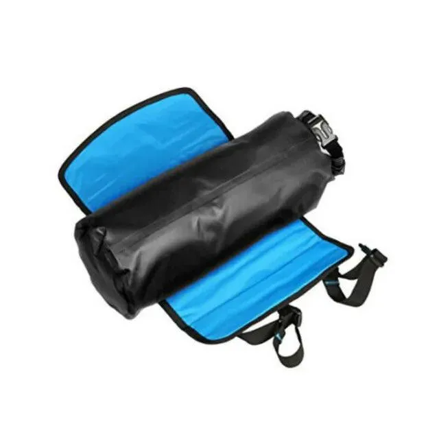 Sahoo Attack Waterproof Handlebar Roll Bag 7L - Blue / Black