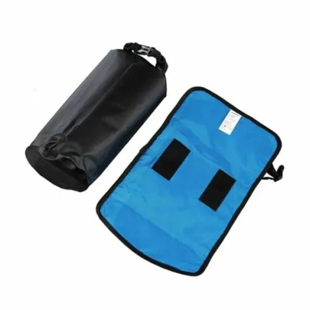Sahoo Attack Waterproof Handlebar Roll Bag 7L - Blue / Black