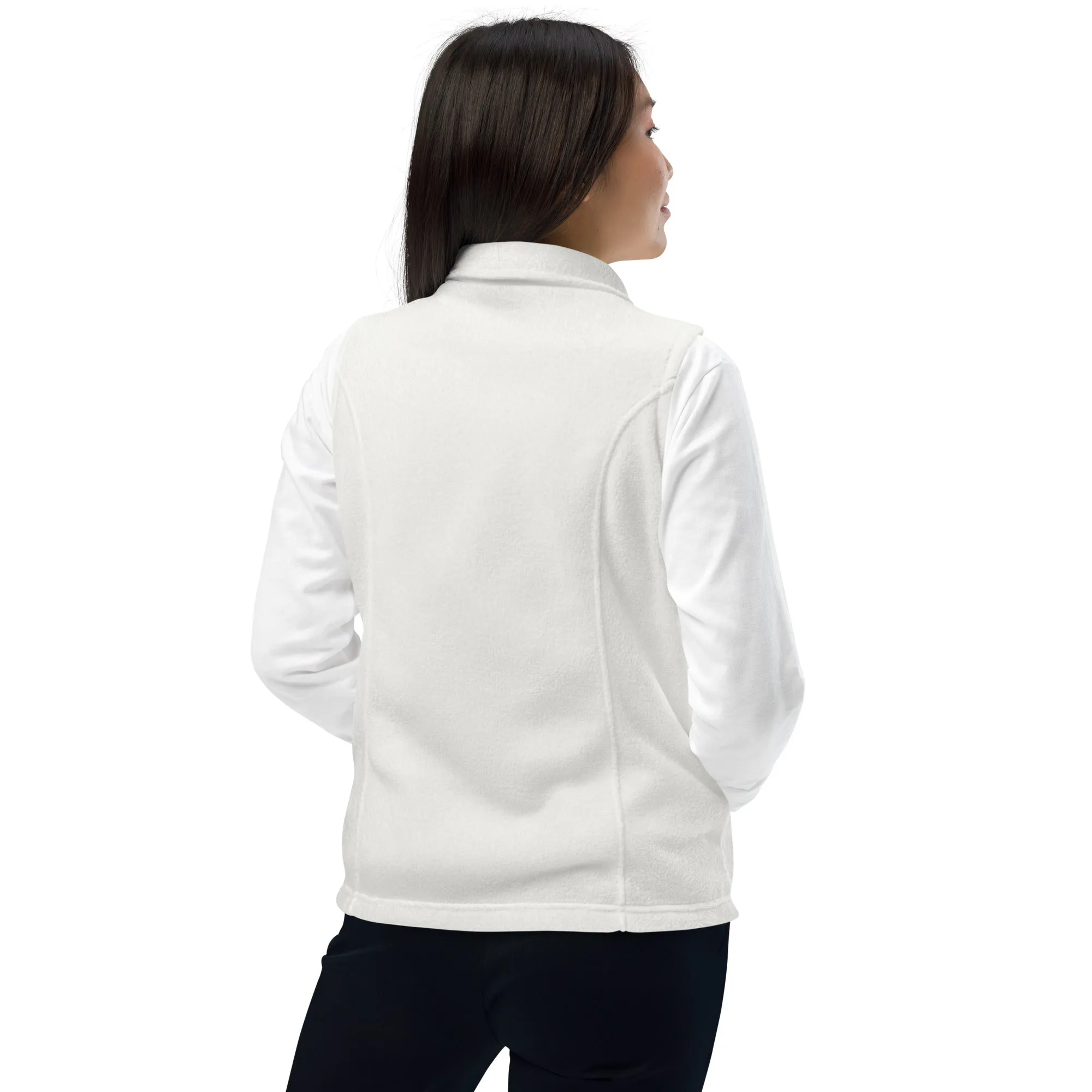 Snooty Fox Art Women’s by Fleece Vest Columbia - Best Mom Ever