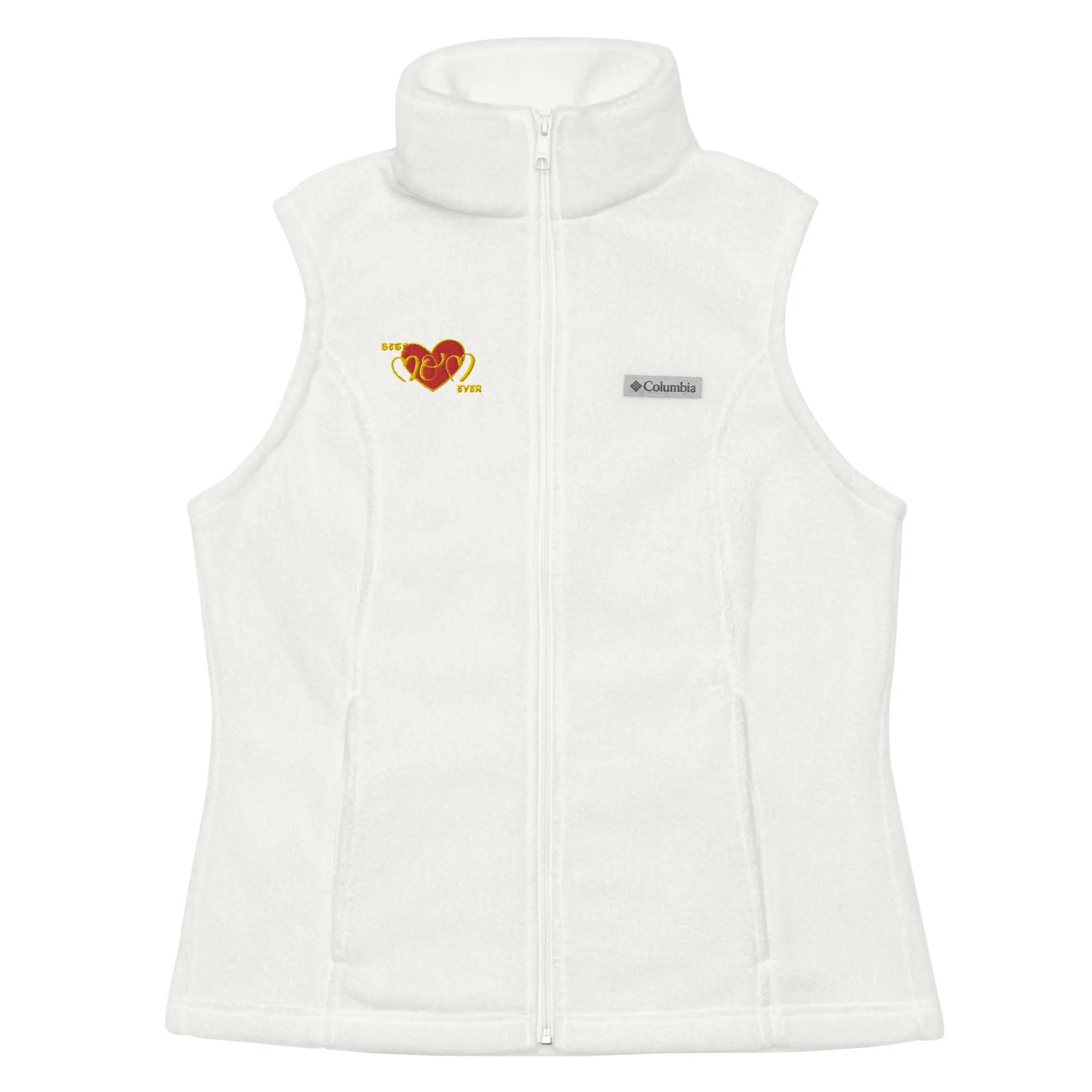 Snooty Fox Art Women’s by Fleece Vest Columbia - Best Mom Ever