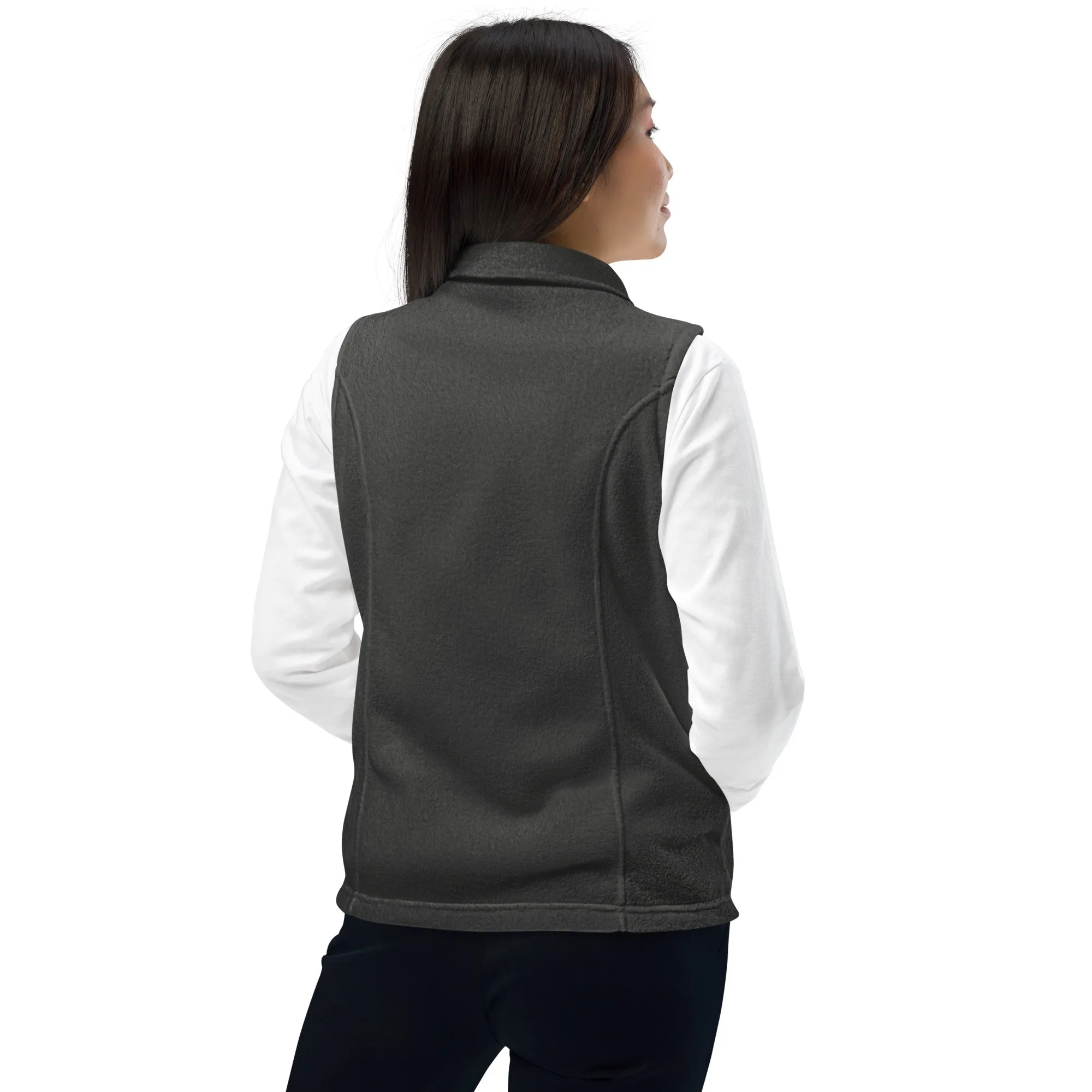Snooty Fox Art Women’s by Fleece Vest Columbia - Best Mom Ever
