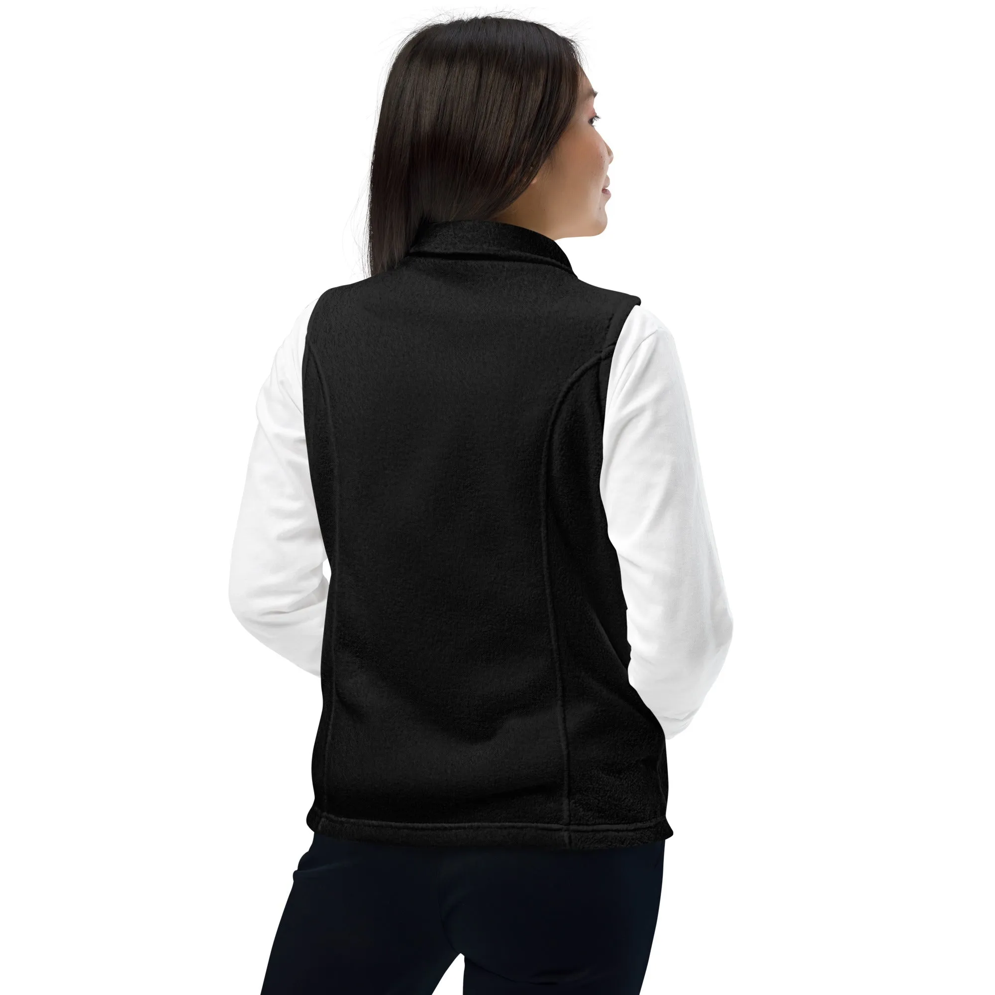 Snooty Fox Art Women’s by Fleece Vest Columbia - Best Mom Ever