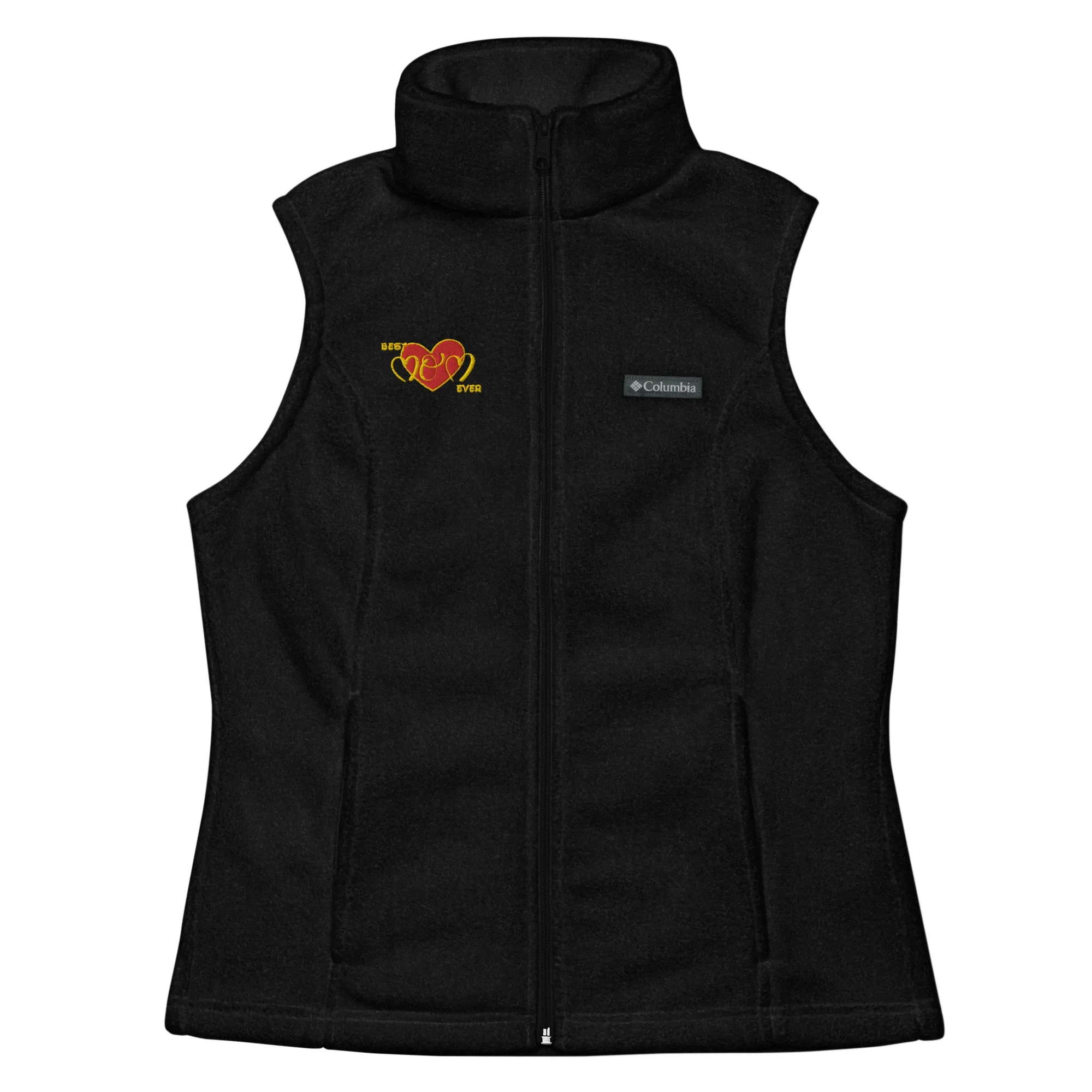 Snooty Fox Art Women’s by Fleece Vest Columbia - Best Mom Ever