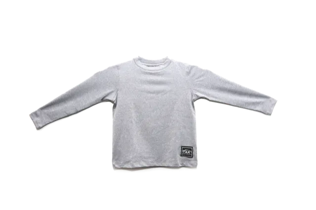 Toddler Solar Stretch® Performance L/S | Grey