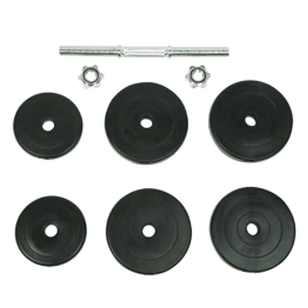 vidaXL 9 Piece Dumbbell Set 33.1 lb - Target Chest, Biceps, Arms, Triceps & Back Muscles