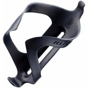 WCS Carbon Bike Water Bottle Cage: Black with Black Logo